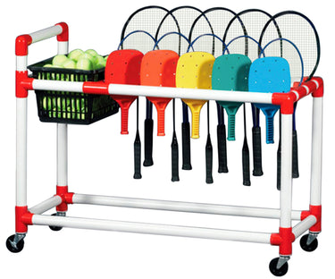 Pickle Ball Cart – Sports Equipment Organizer | Easy Assembly | 43